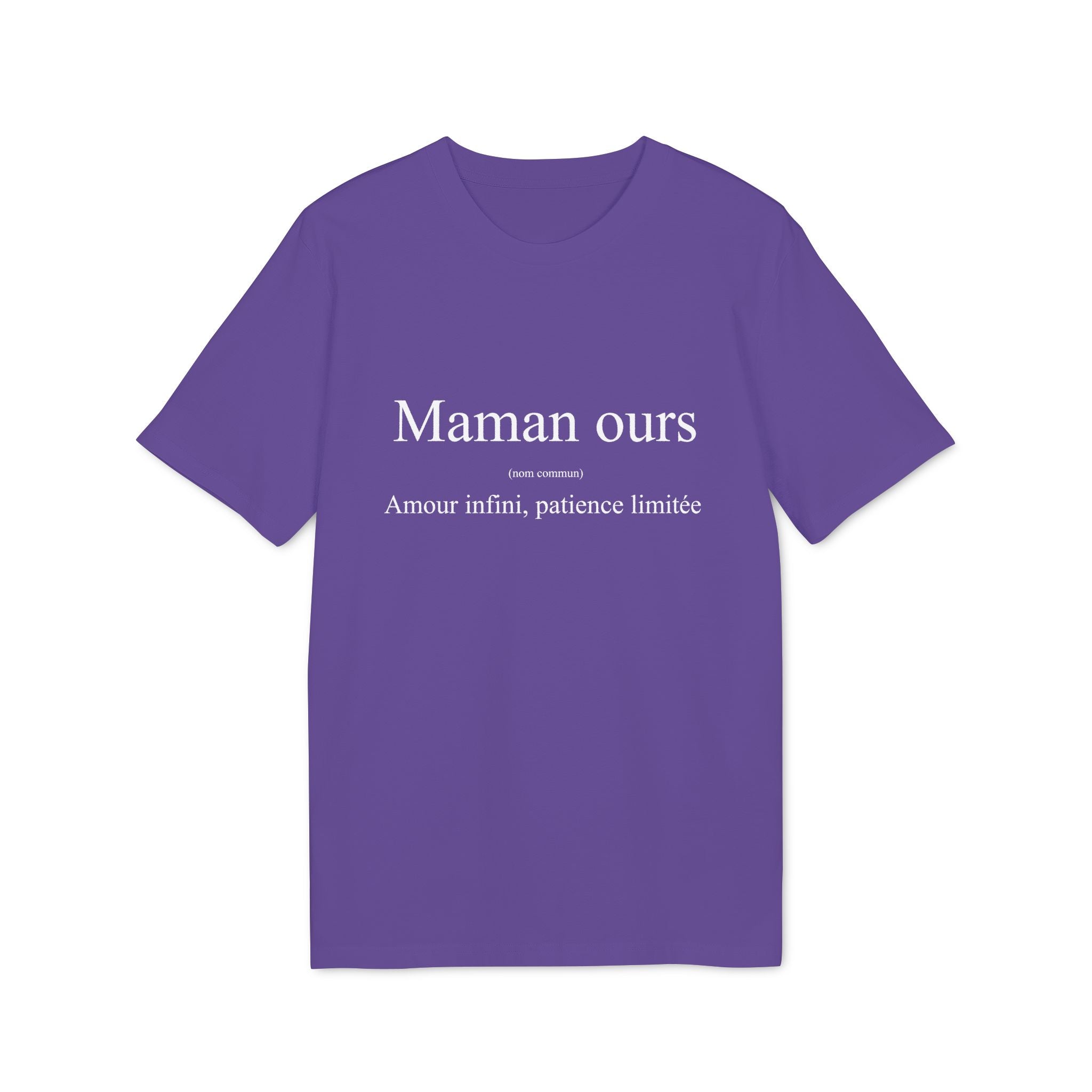 Maman Ours "Amour infini, patience limitée"