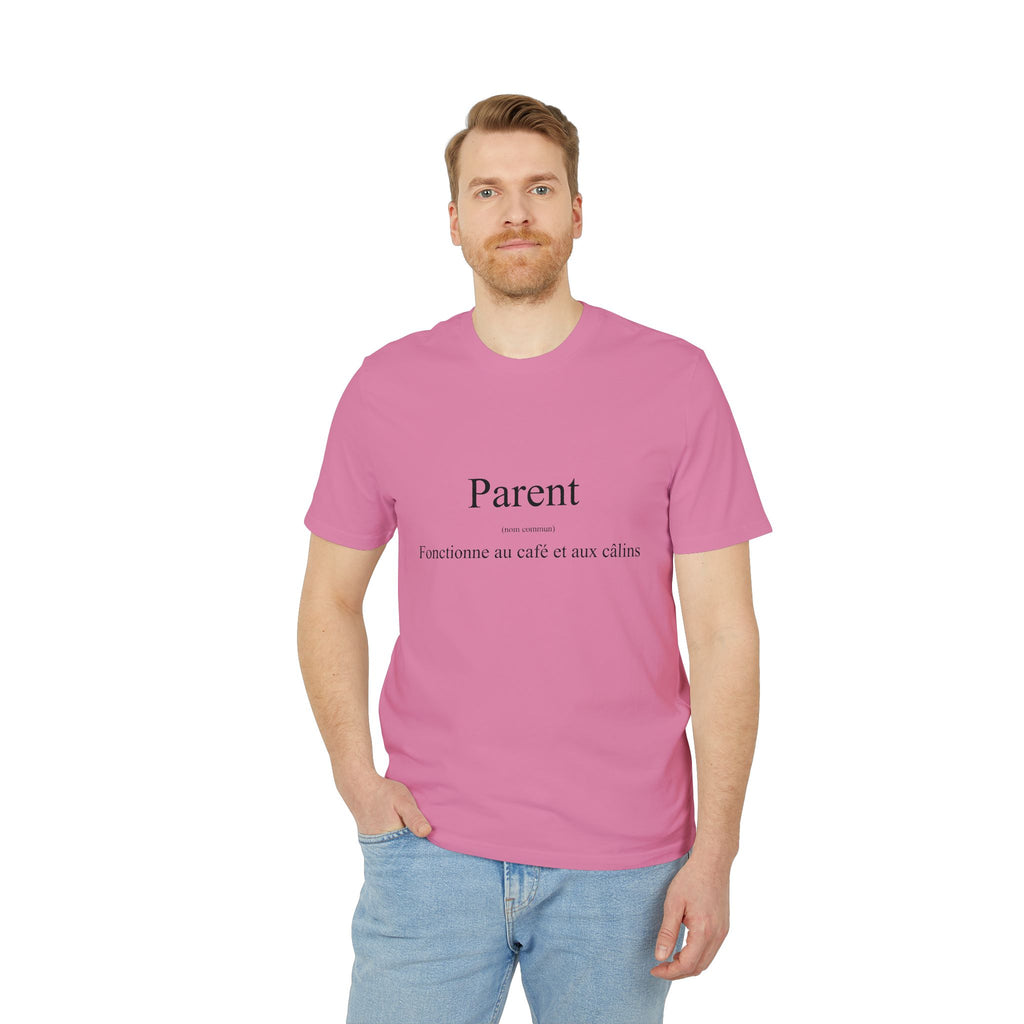 Parent "Fonctionne au café et aux câlins"