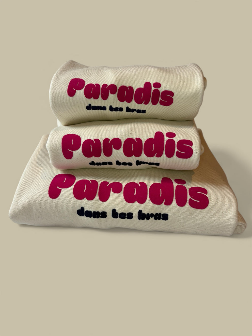 Hoodie « Paradis dans tes bras »