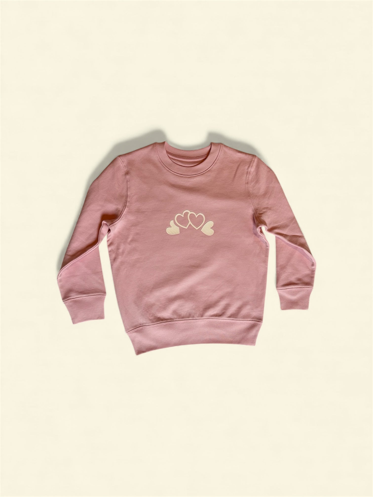 Sweat-shirt cœur 3D